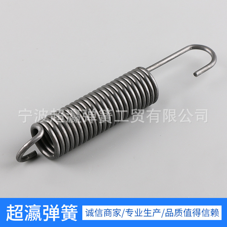 Spring sambungan heliks dengan cincin dan cangkuk