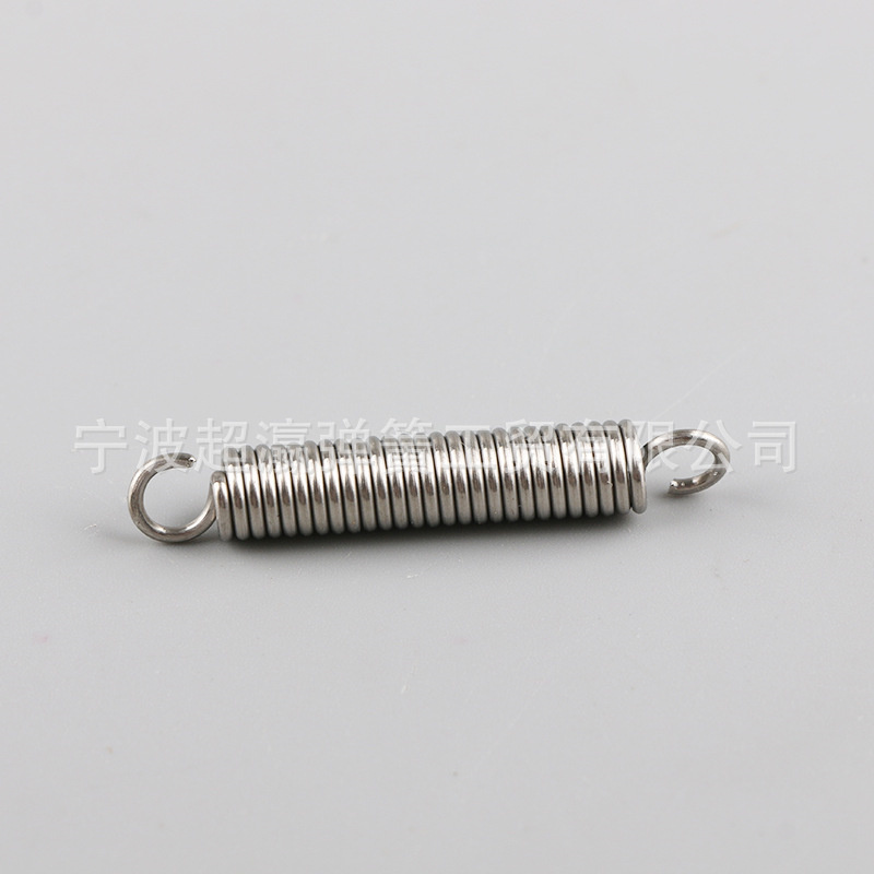 Cangkuk gelang dua keluli tahan karat silinder tarik-belakang spring