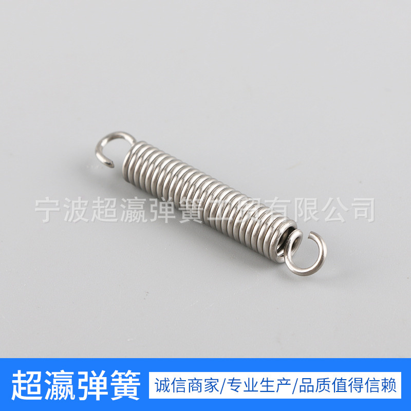 Cangkuk gelang dua keluli tahan karat silinder tarik-belakang spring